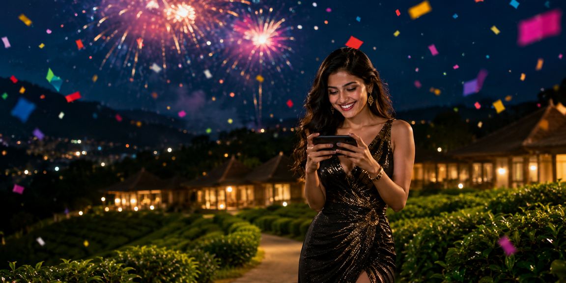 সিলেটের চা বাগানে তিন পাতি গেমের দৃশ্য